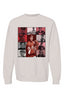 Yzerman Era's Red Grid Premium Heavyweight Crewneck