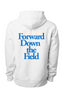 Forward Down the Field Premium Heavyweight Cross Grain Hoodie