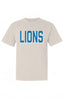 LIONS Block Heavyweight T Shirt