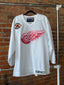 Vintage 90's CCM Detroit Red Wings Center Ice Jersey - White, Large