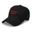 Champagne Athletics Red Embroidered Dad Hat